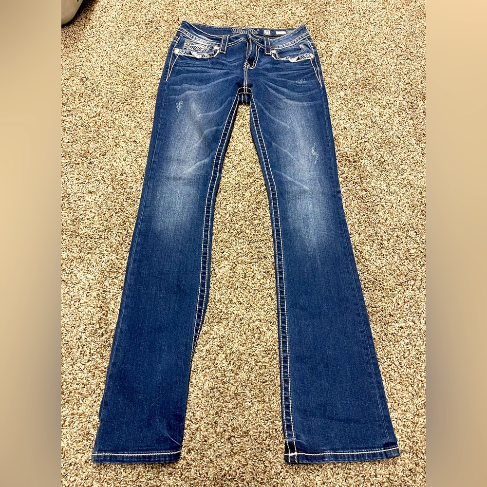Miss me 27 slim/boot cut jeans